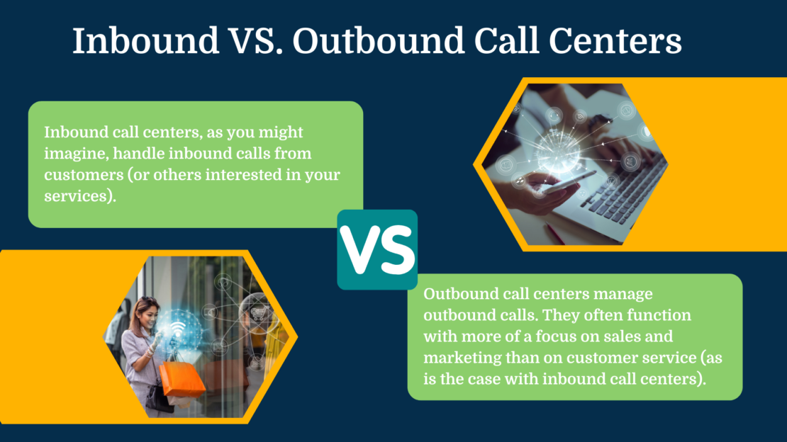 inbound vs outbound call centers