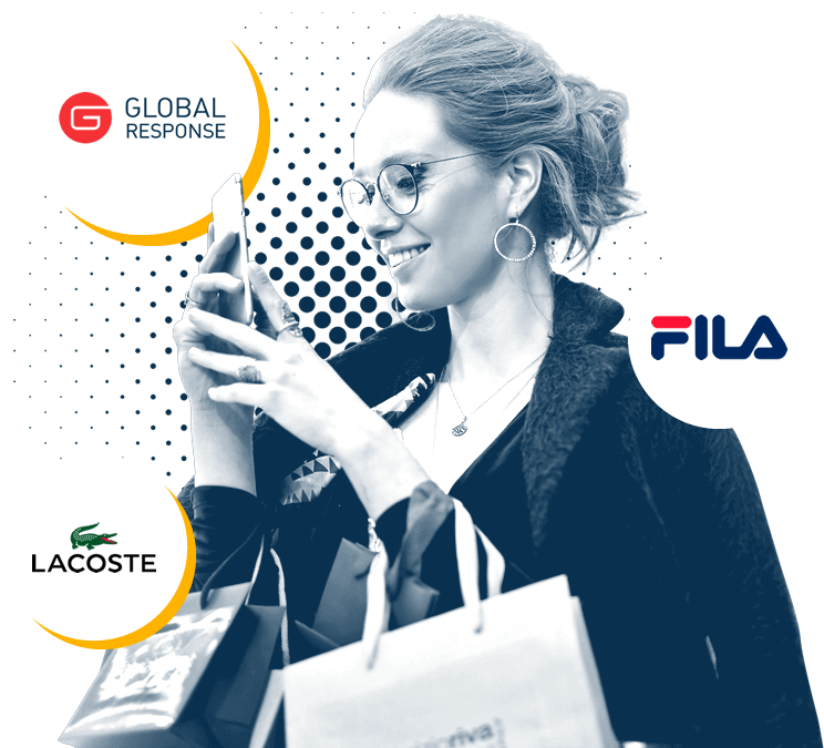 a person reviewing our ecommerce guide on her smartphone
