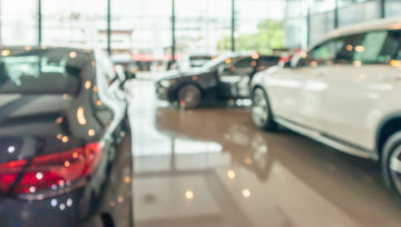automotive dealership showroom