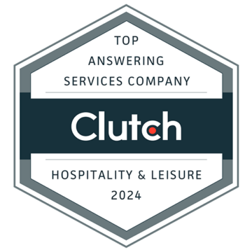 Clutch Hospitality & Leisure 2024 – Top Answering Services Company