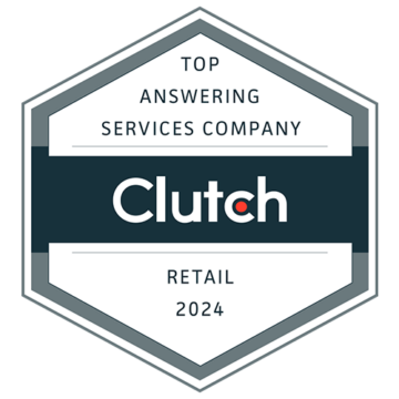 Clutch Retail U.S. 2024 – Top Answering Services Company