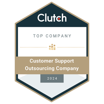 Clutch Top Company 2024 – Customer Support Outsourcing Company