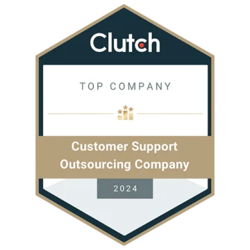 Clutch Top Company 2024 – Customer Support Outsourcing Company