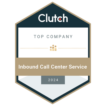 Clutch Top Company 2024 – Inbound Call Center Service