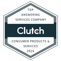 Clutch Consumer Products & Services 2024 – Top Answering Services Company